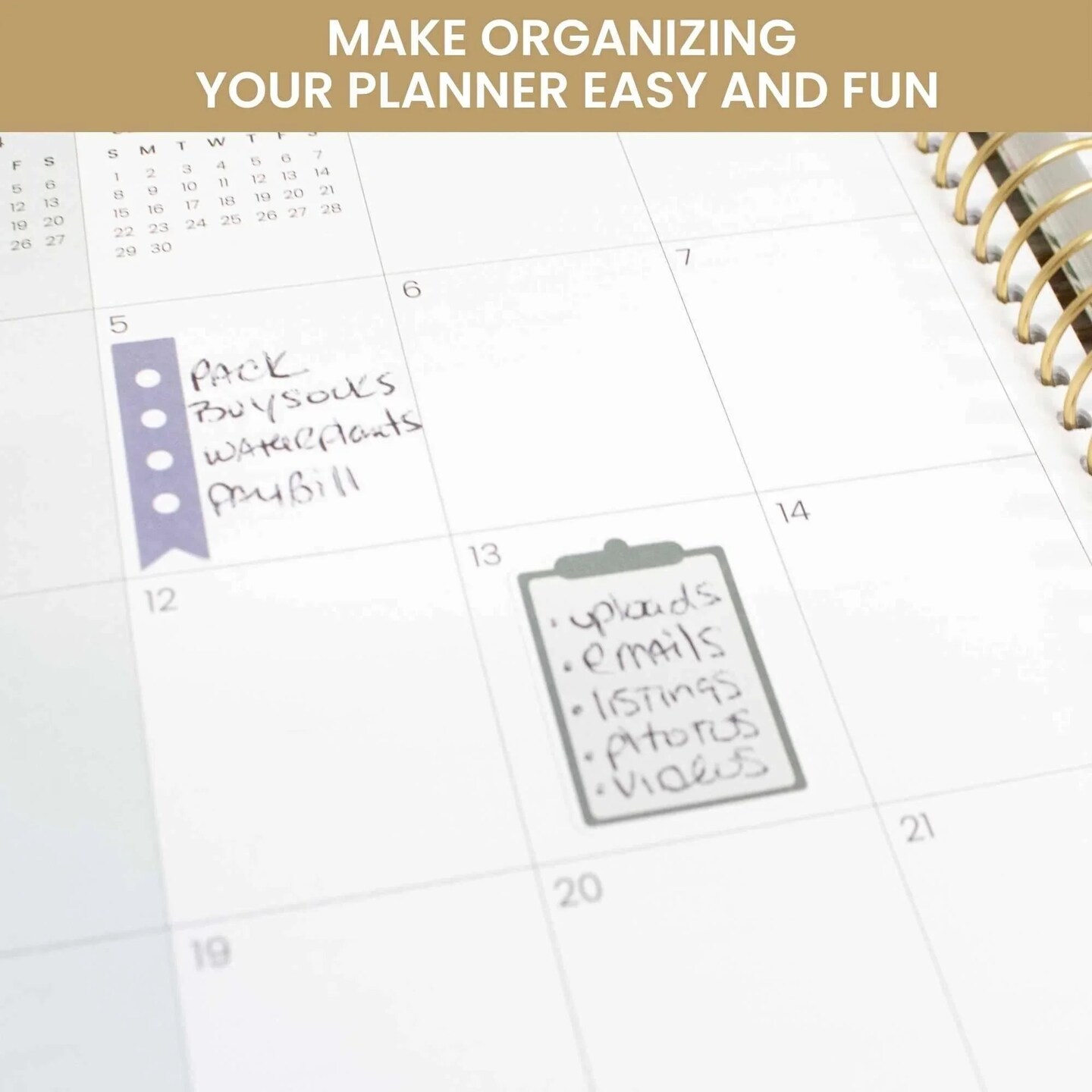 bloom daily planners Planner Stickers, Color Coding Pack, Jewel Tones