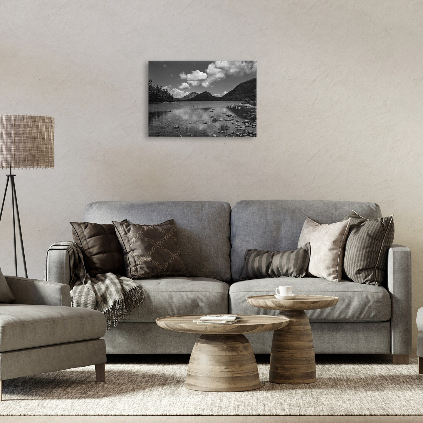 Stupell Industries Cloudy Mountain In The Distance Canvas, design by James Rodewald