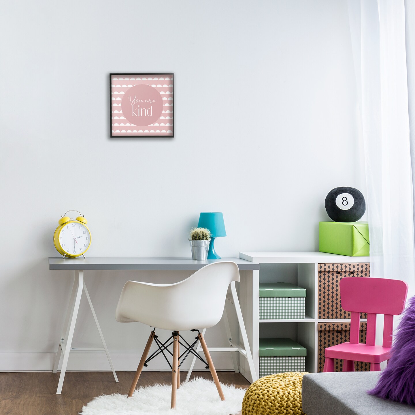 Stupell Industries You Are Kind Affirmation Framed Giclee, design by Christine Simpson Art