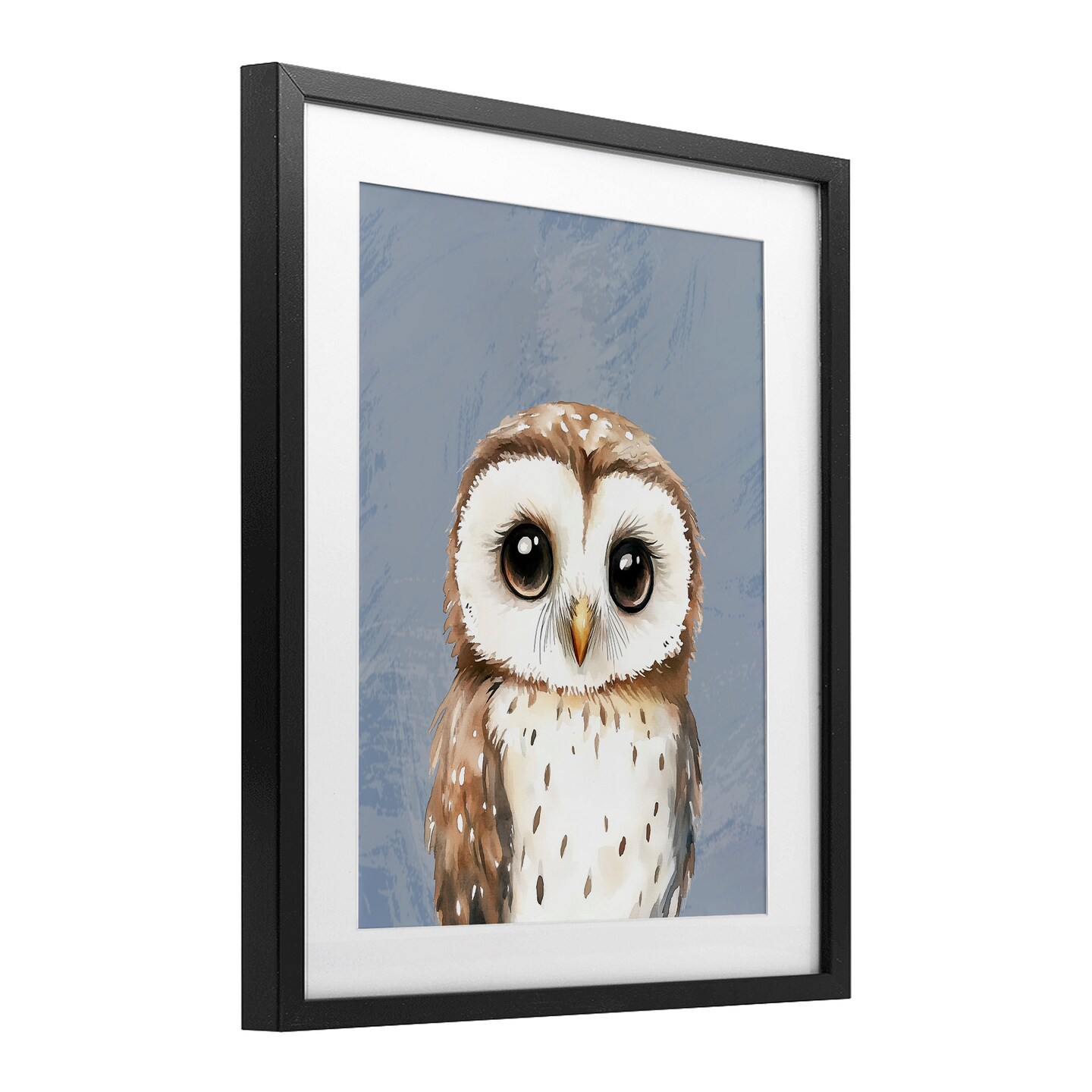 Stupell Industries Sweet Woodland Owl Framed Print Under Glass, design by Christine Simpson Art