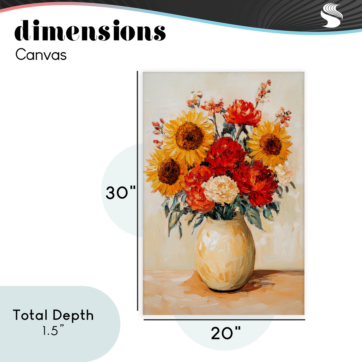 Stupell Industries Charming Bouquet of Fall Canvas, design by Petal Prints Design