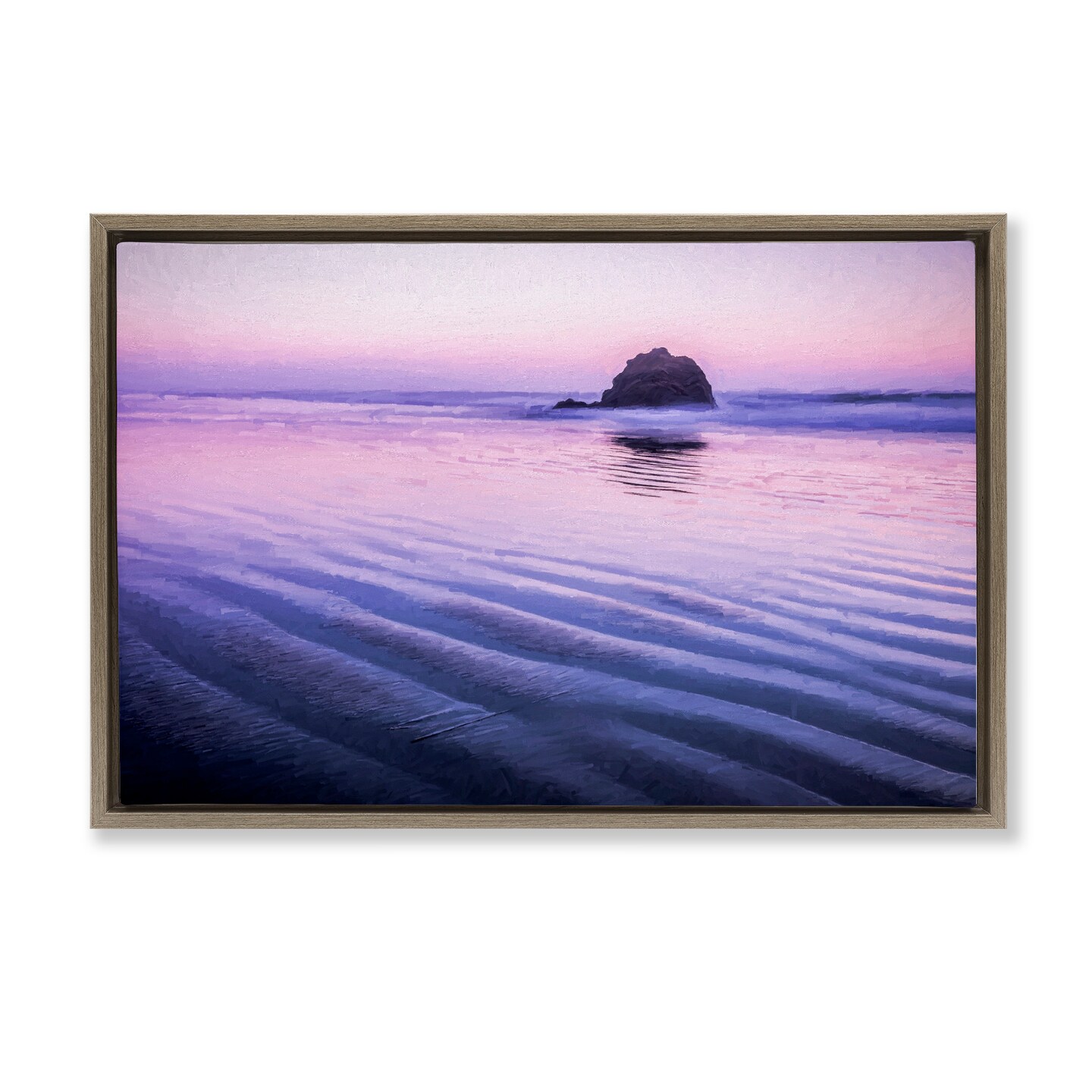 Stupell Industries Tranquil And Still Waters Floating Frame, design by Jon Evan
