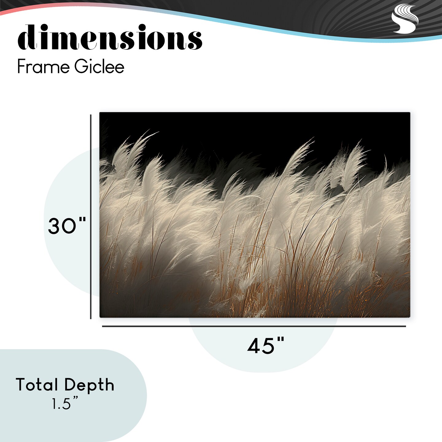 Stupell Industries White Feathers Windblown Grasses Canvas, design by Decent Exposures