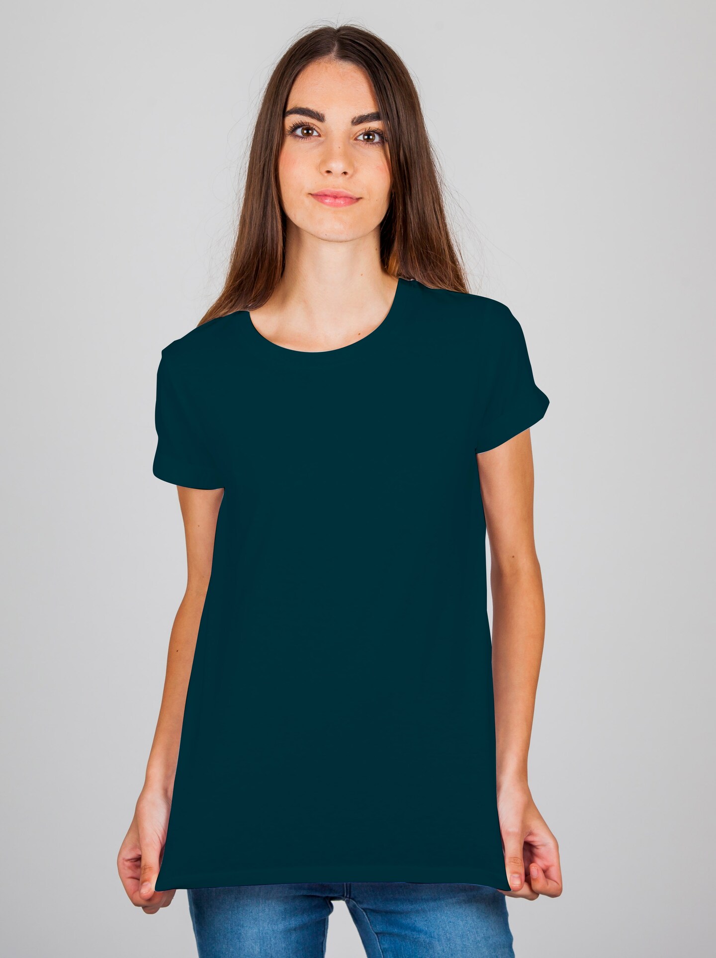 BELLA + CANVAS Crewneck Jersey Short Sleeve T-Shirt for Everyday Casual Wear & Custom Print Blank Tee