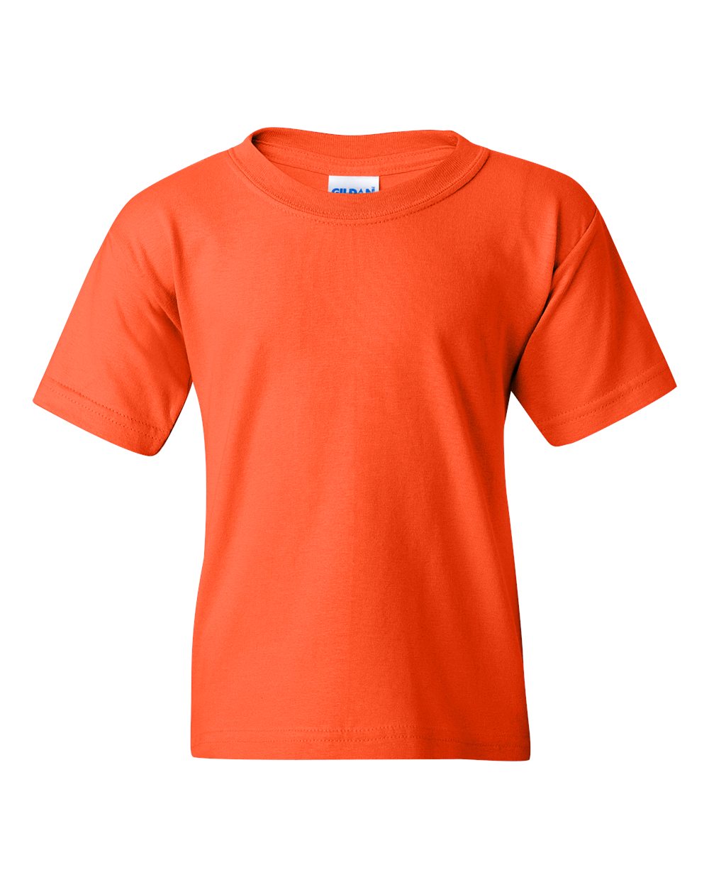 Gildan Youth Heavy Cotton Crewneck Short Sleeve T-Shirt for School Events & Casual Wear Everyday Cotton Tee