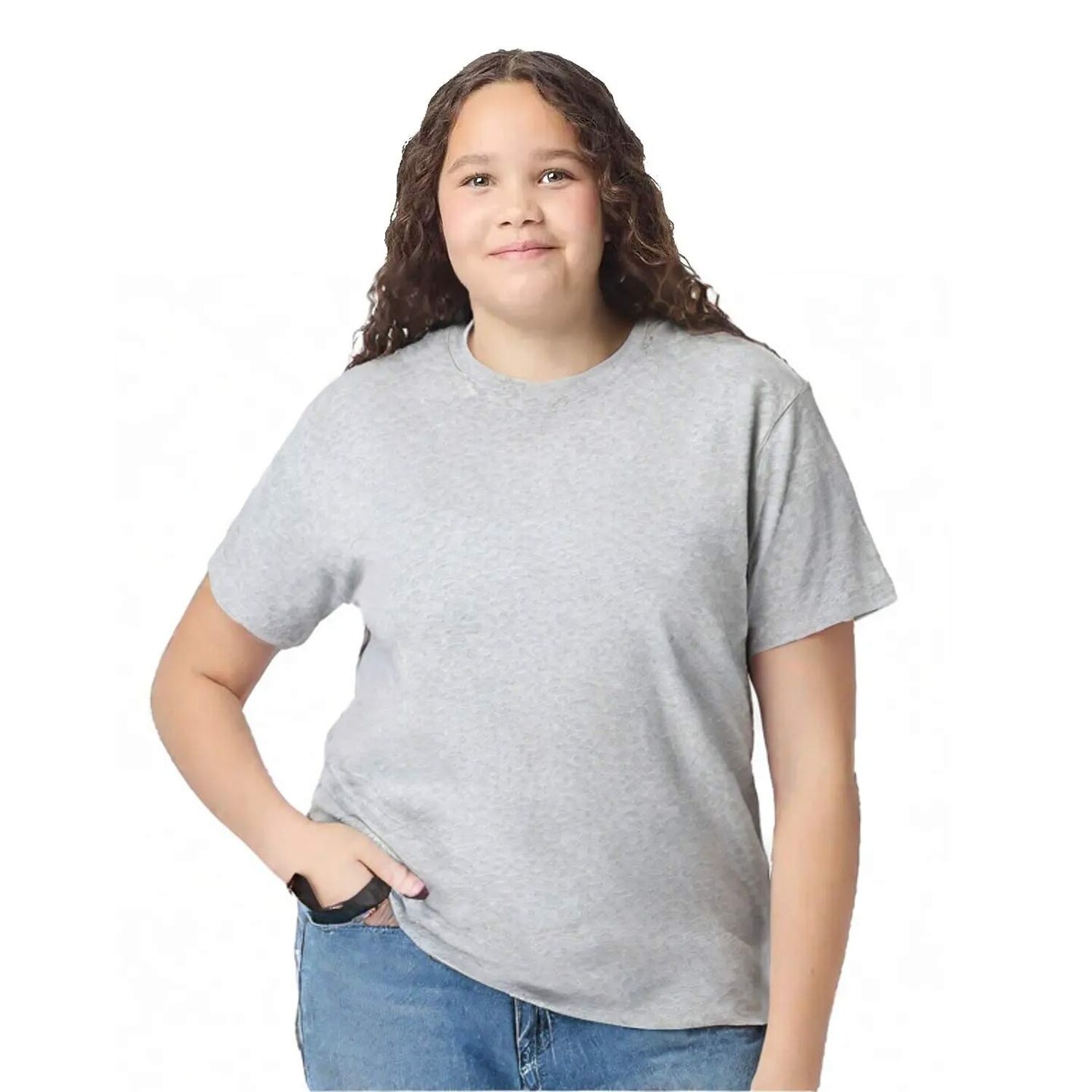 Gildan Heavy Cotton Youth Crewneck Short Sleeve T-Shirt 5000B – Kids Basic Tee for Everyday Wear