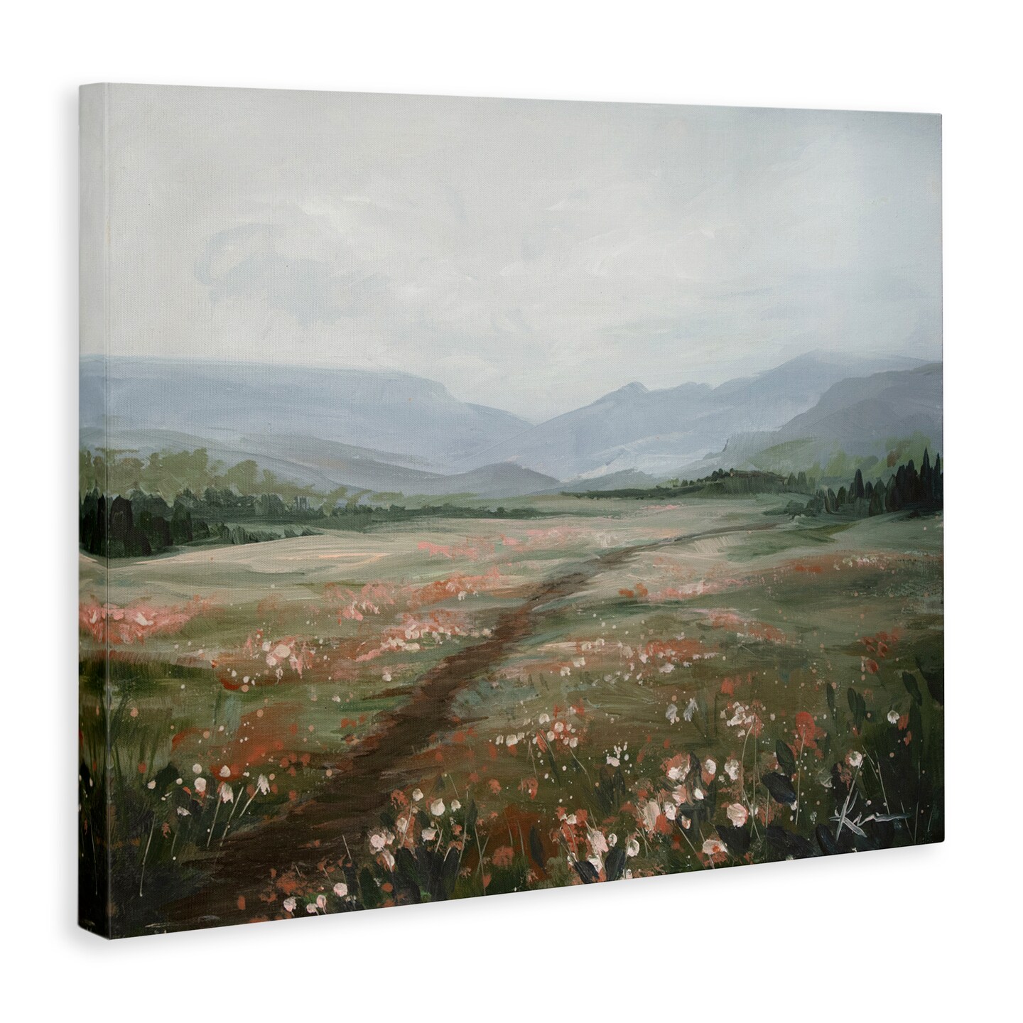 Stupell Industries Path Through Rolling Meadow Canvas Wall Art Design by Lindsay Kivi Fine Art