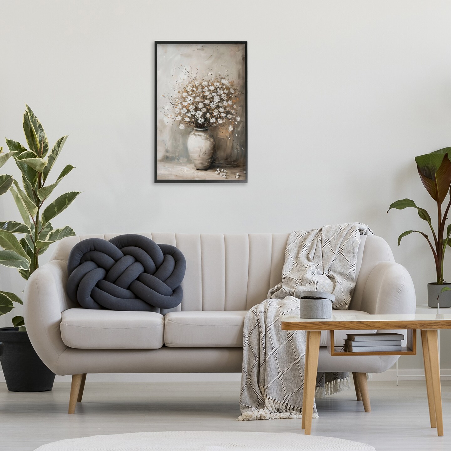 スティルライフ Stupell Industries Vintage Still Life Bouquet Framed Giclee