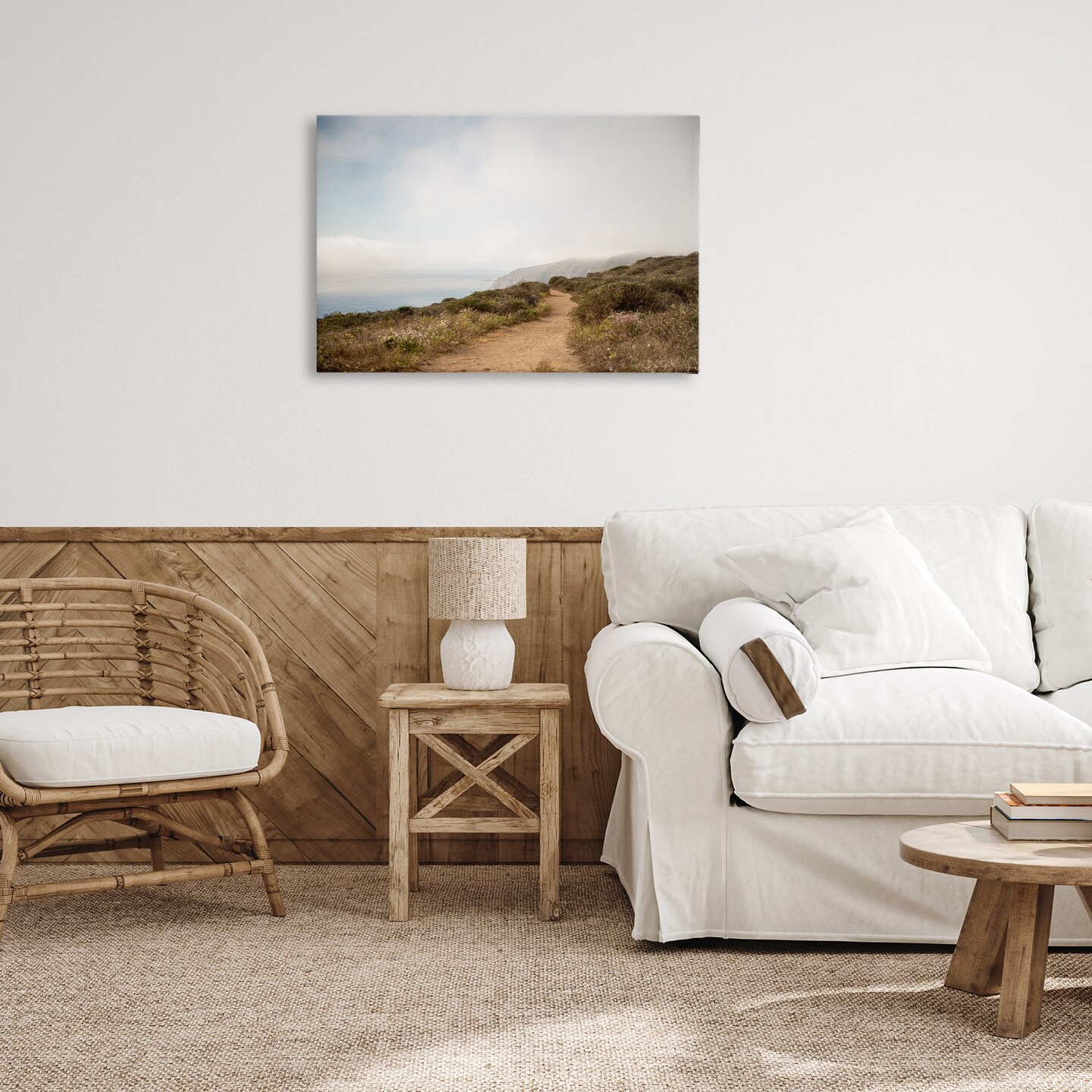 Stupell Industries Wild Coast Pathway Canvas Wall Art Design by Crystal Lynn Collins