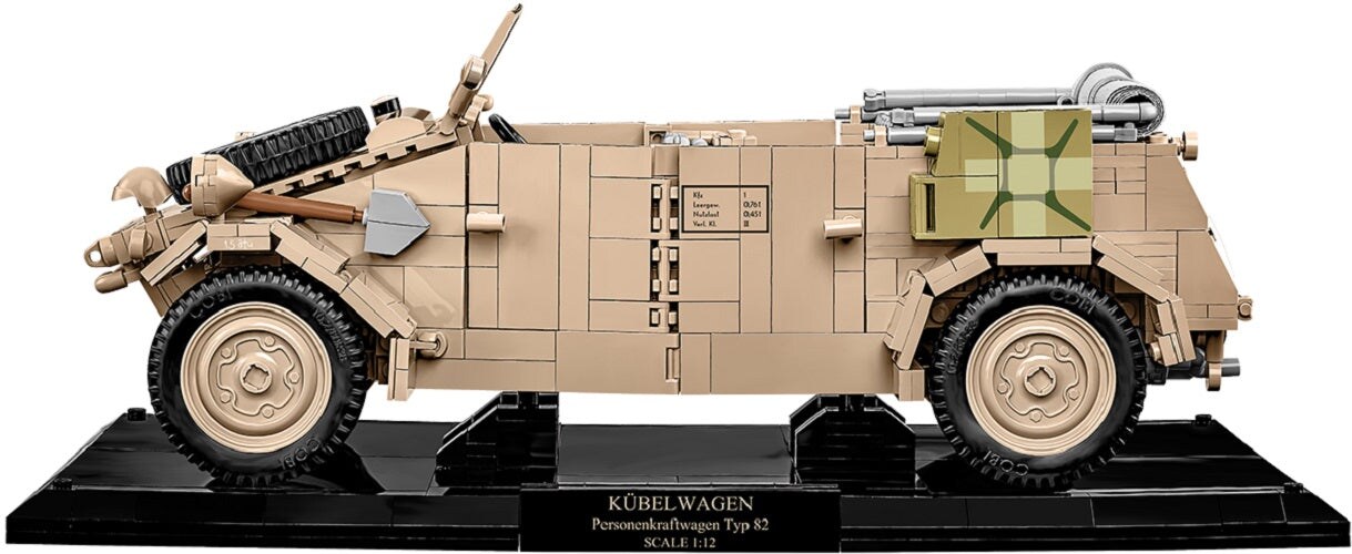 COBI Historical Collection WWII K&#xFC;belwagen (PKW TYPE 82) Vehicle - EXECUTIVE EDITION
