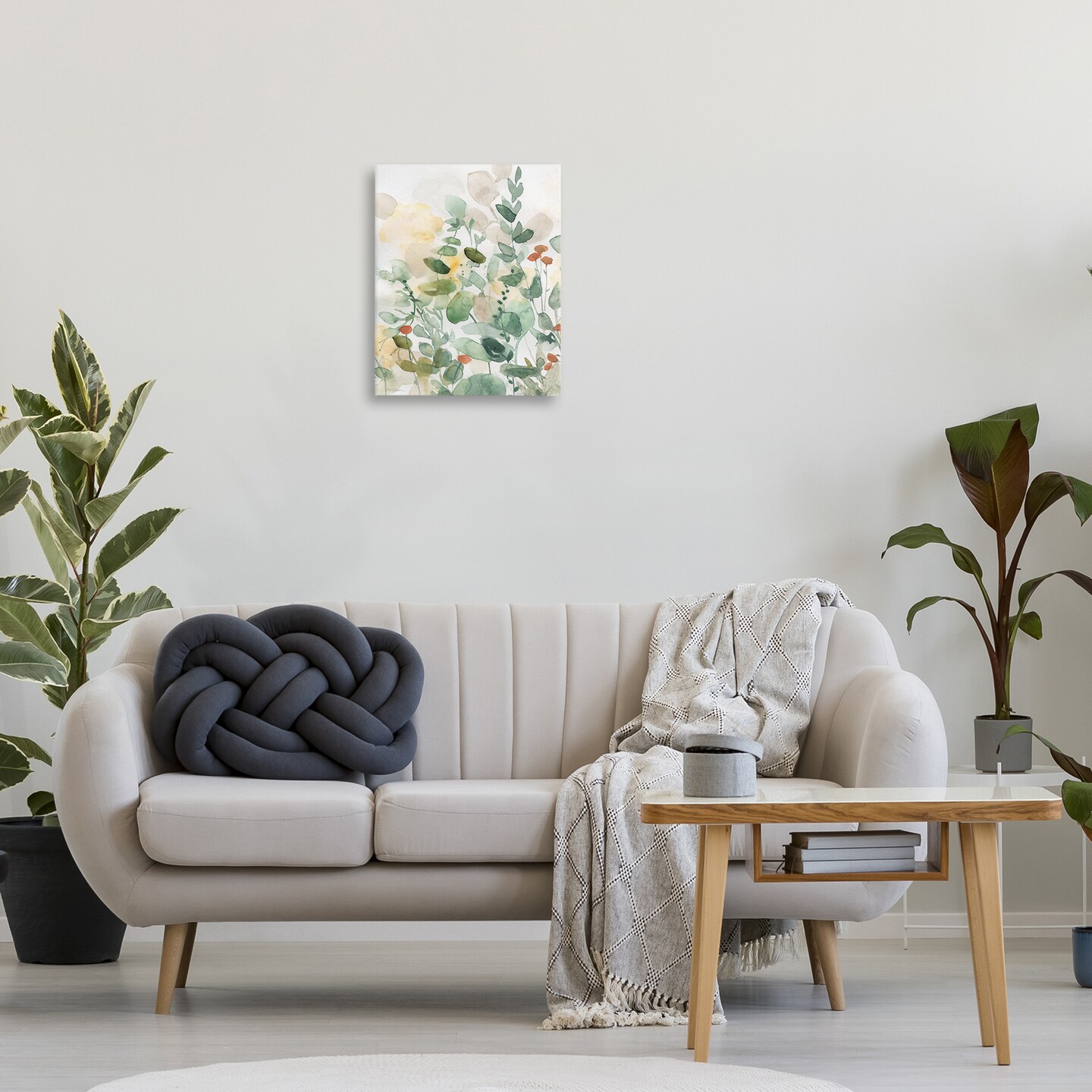 Stupell Industries Opaque Layered Leaves Canvas Wall Art Design by Carol Robinson