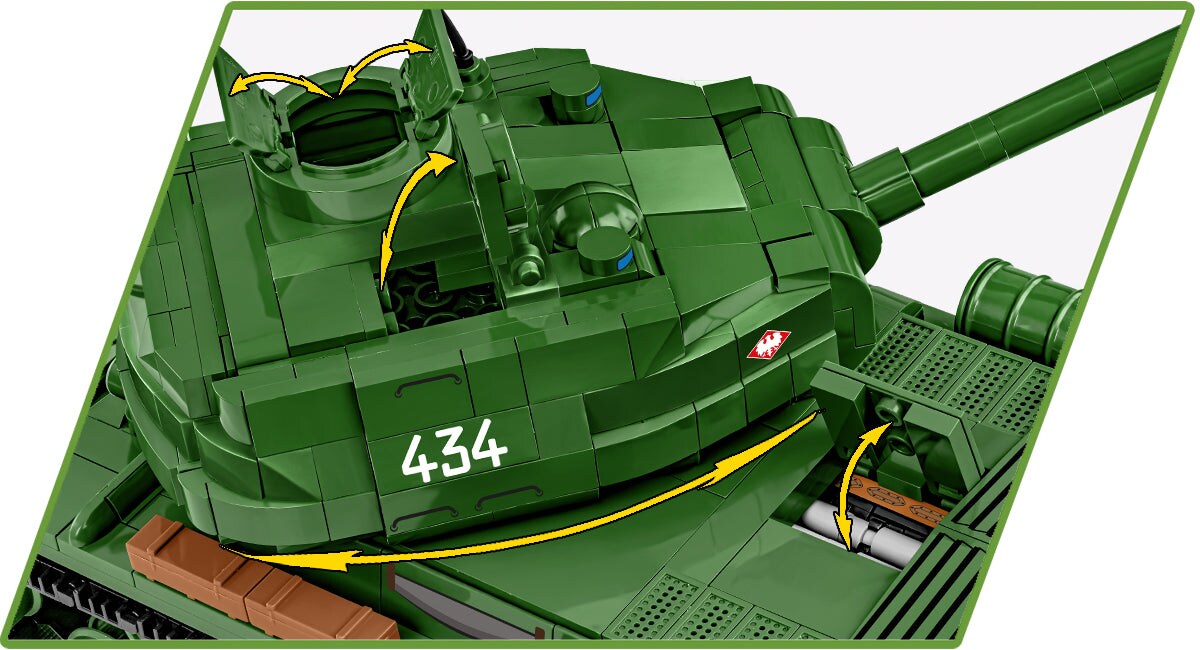 COBI Historical Collection WWII IS-2 Heavy Tank (3-in-1) Tank