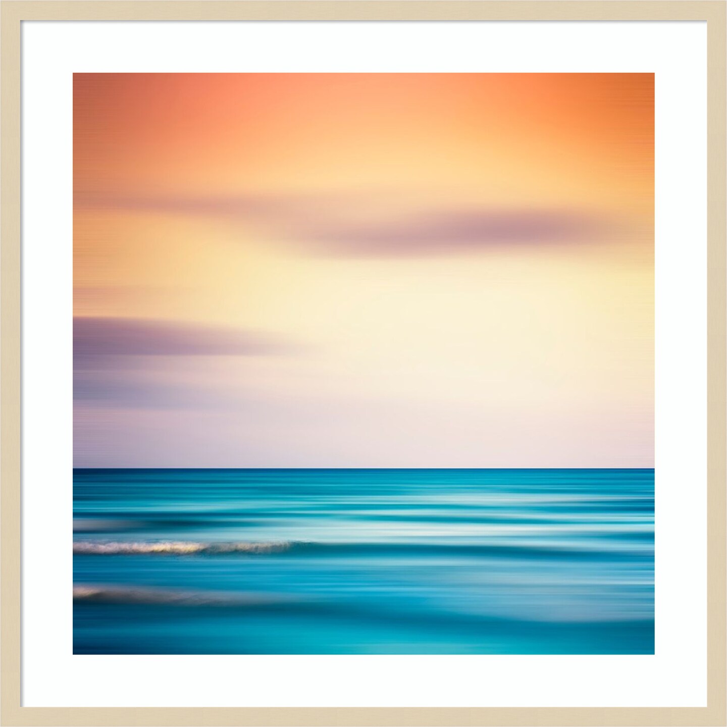 Sunset Shimmer by Dirk Wustenhagen Wood Framed Wall Art Print