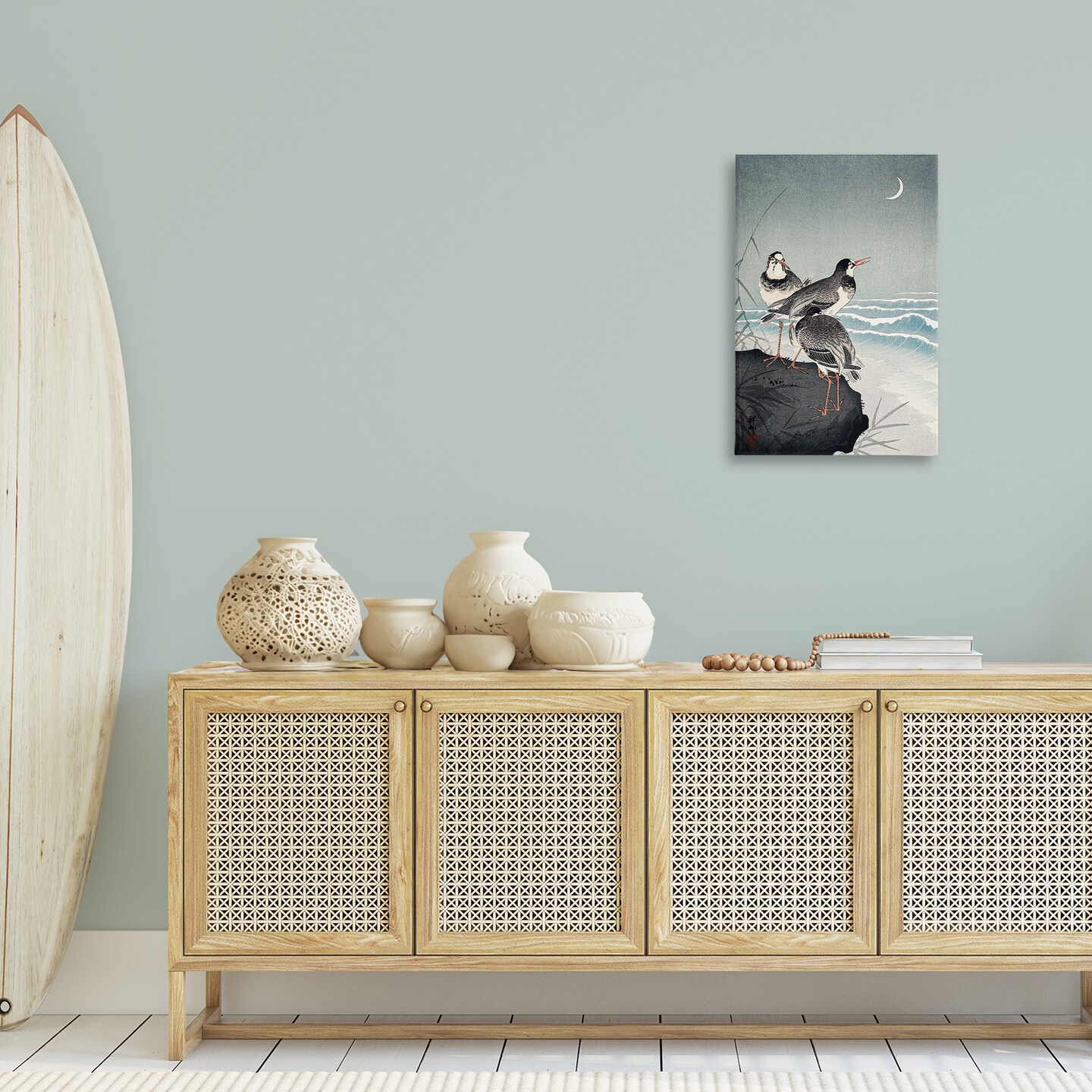 Stupell Industries Classic Japanese Birds Canvas Wall Art Design by Ohara Koson