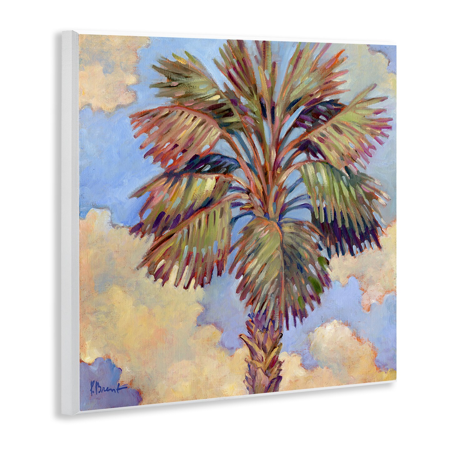 Stupell Industries Santa Rosa Palm Wall Plaque Art Design by Paul Brent