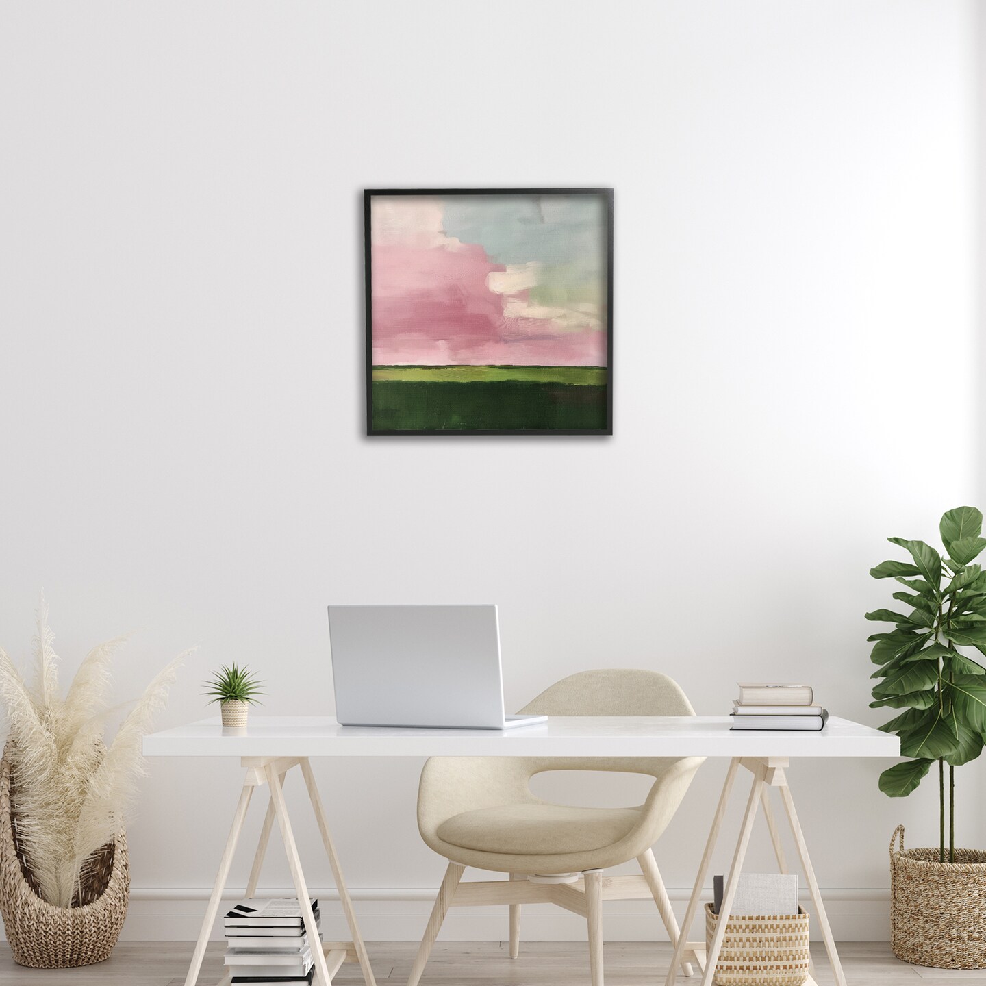Stupell Industries Pink Clouds Sunrise Framed Giclee Wall Art Design by Svetlana Aleynikova