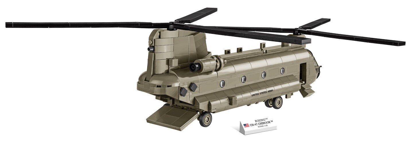 COBI Armed Forces CH-47 Chinook Helicopter