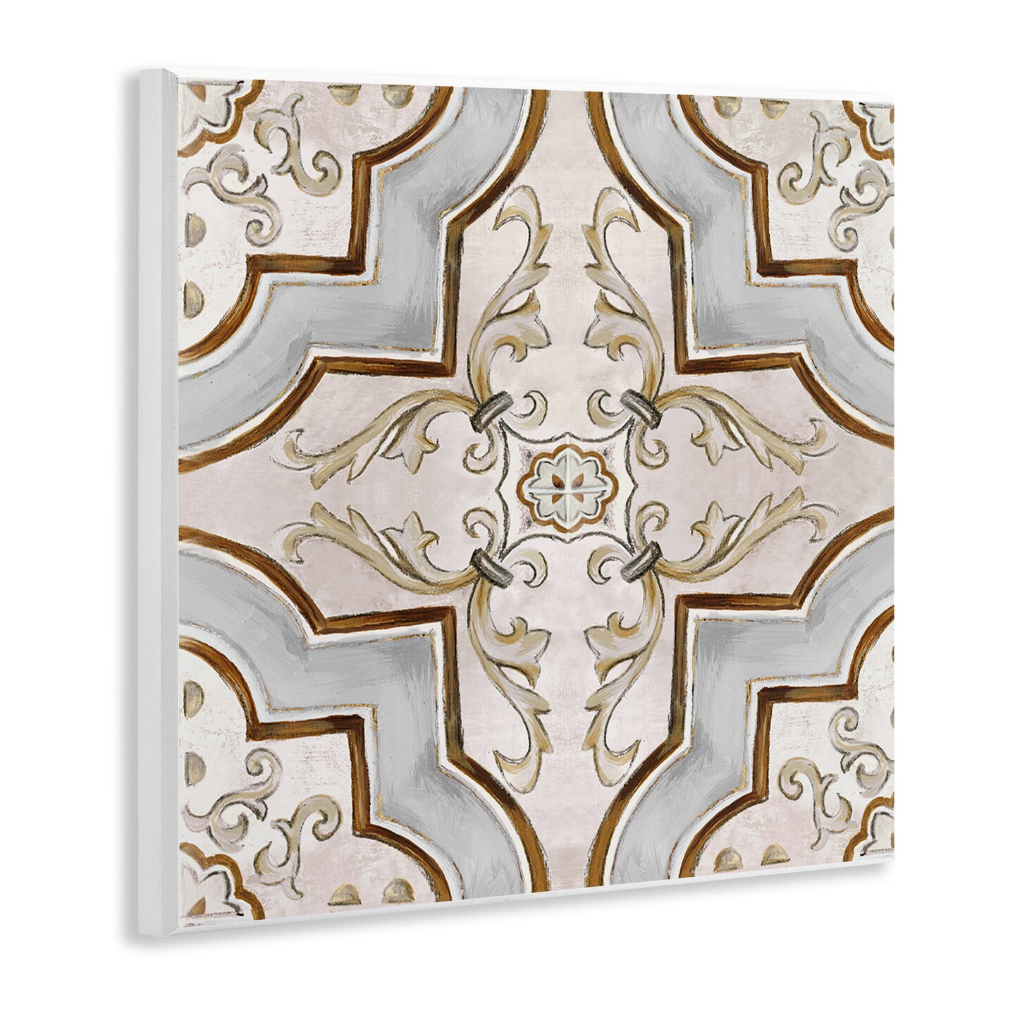 Stupell Industries Classic Symmetrical Tile Wall Plaque Art Design by Eli Jones