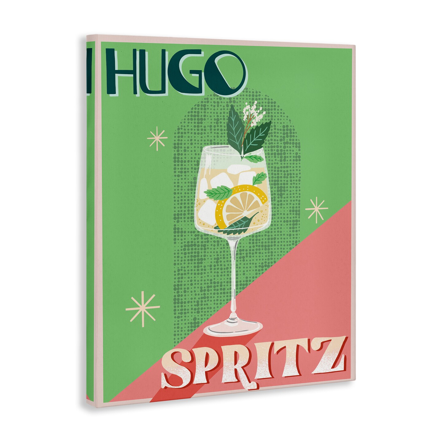 Stupell Industries Hugo Spritz Cocktail Canvas Wall Art Design by Jo Reid