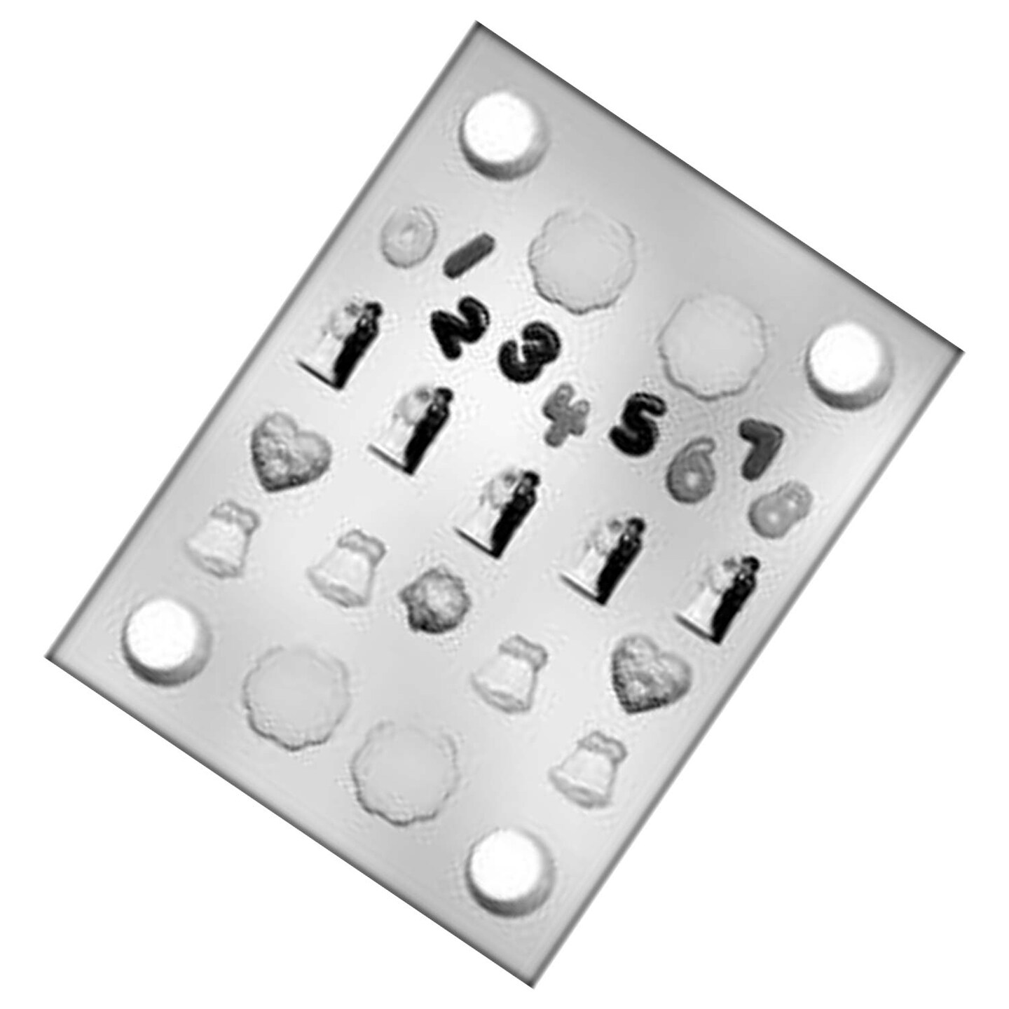Mini Wedding Cake Top Chocolate Mold