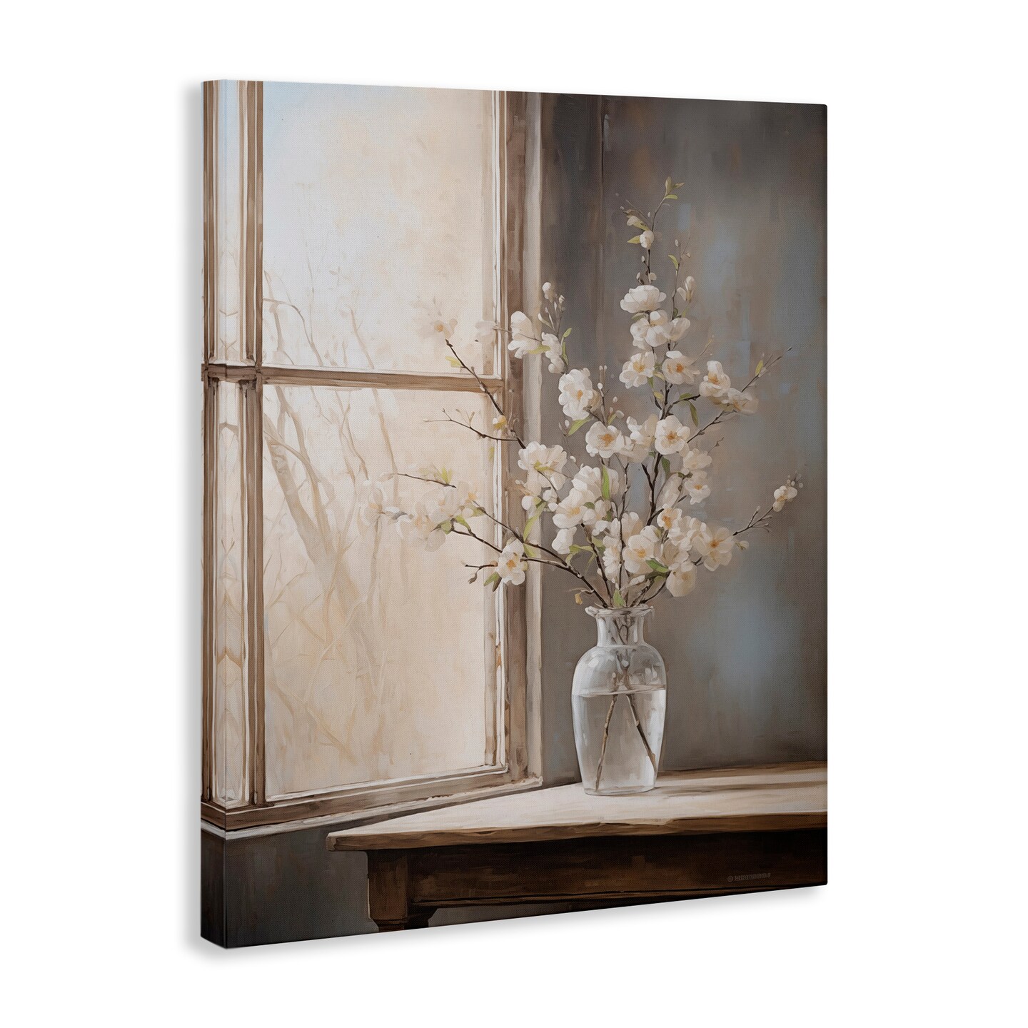Stupell Industries Spring Arrangement Windowsill Canvas Wall Art Design by Arlington Prints