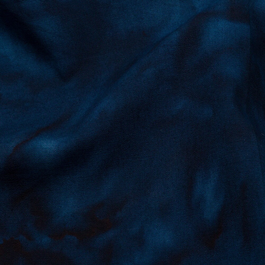 1 Yard Navy Blue Abstract Quilting Cotton Fabric 44&#x22; Wide