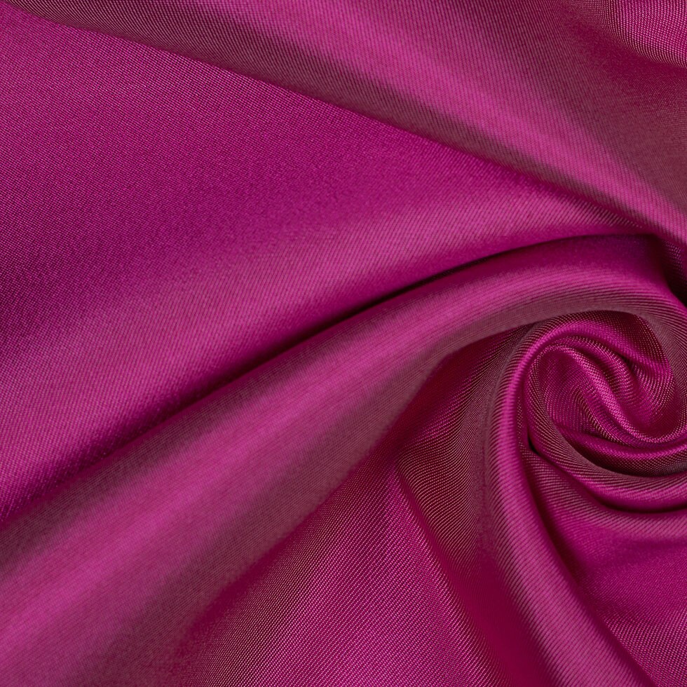 1 Yard Silk Wool Twill Rose Violet Solid Fabric Premium Collection 59 inch Width