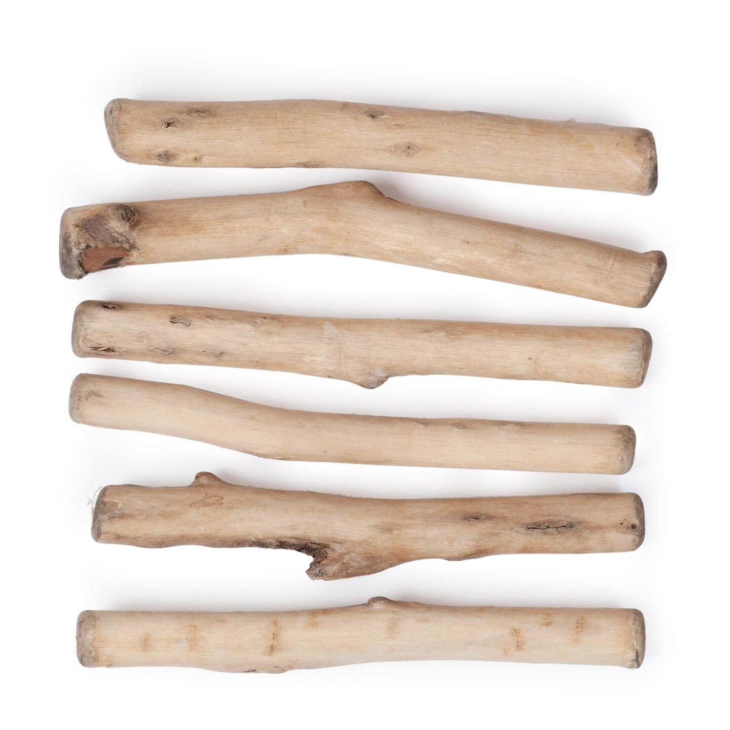 Make-ram&#xE9;&#x2122; Natural Wood Hanging Rods - 5 in. length - Pack of 6