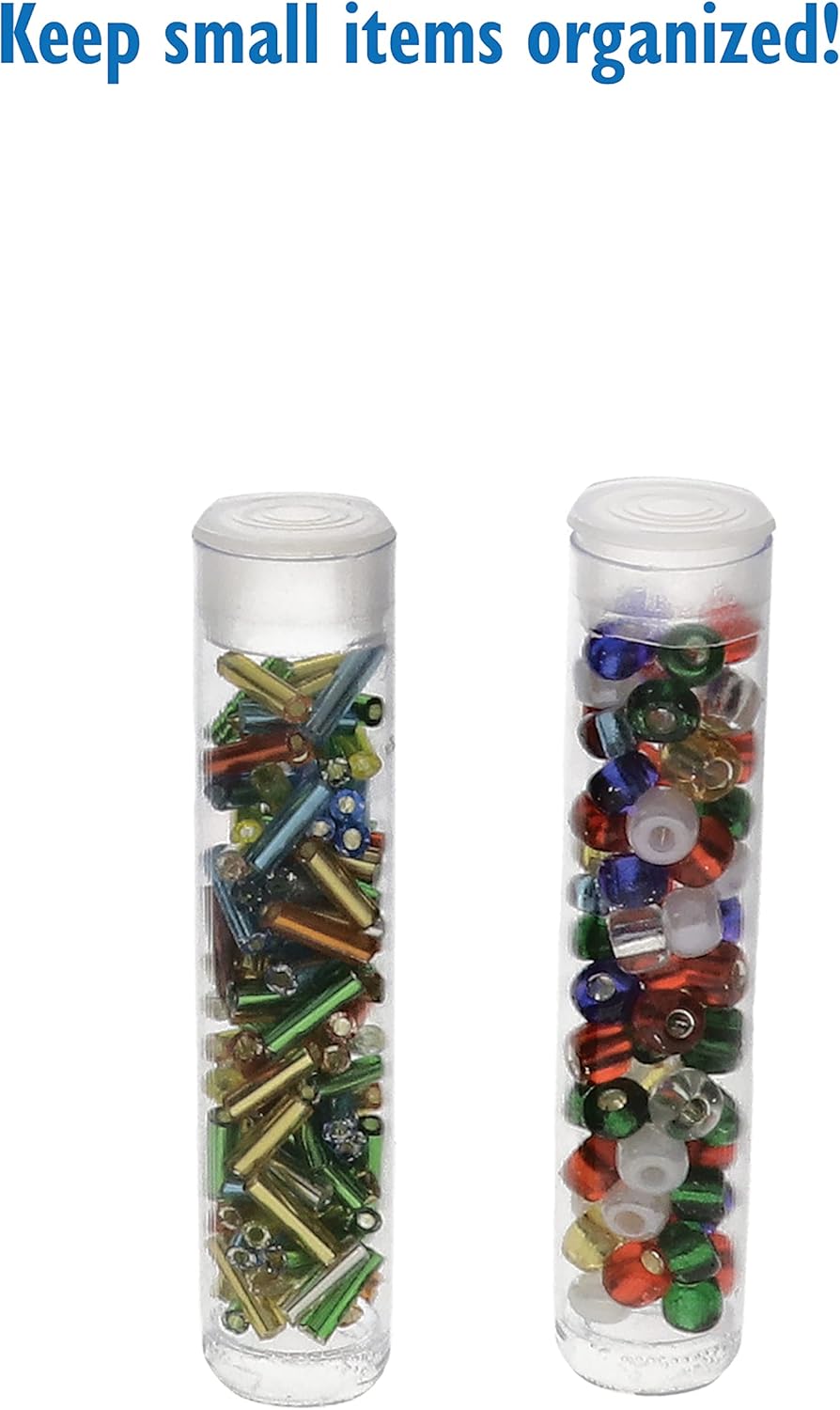 The Beadsmith Clear Plastic Tubes