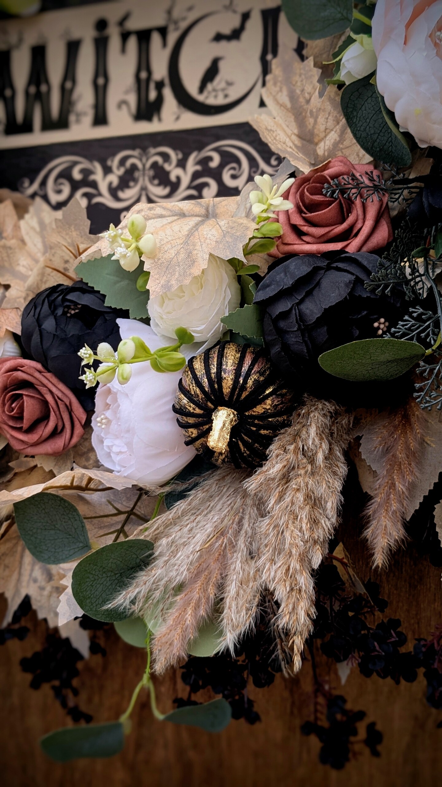 Enchanted Floral Witch Wreath | MakerPlace by Michaels
