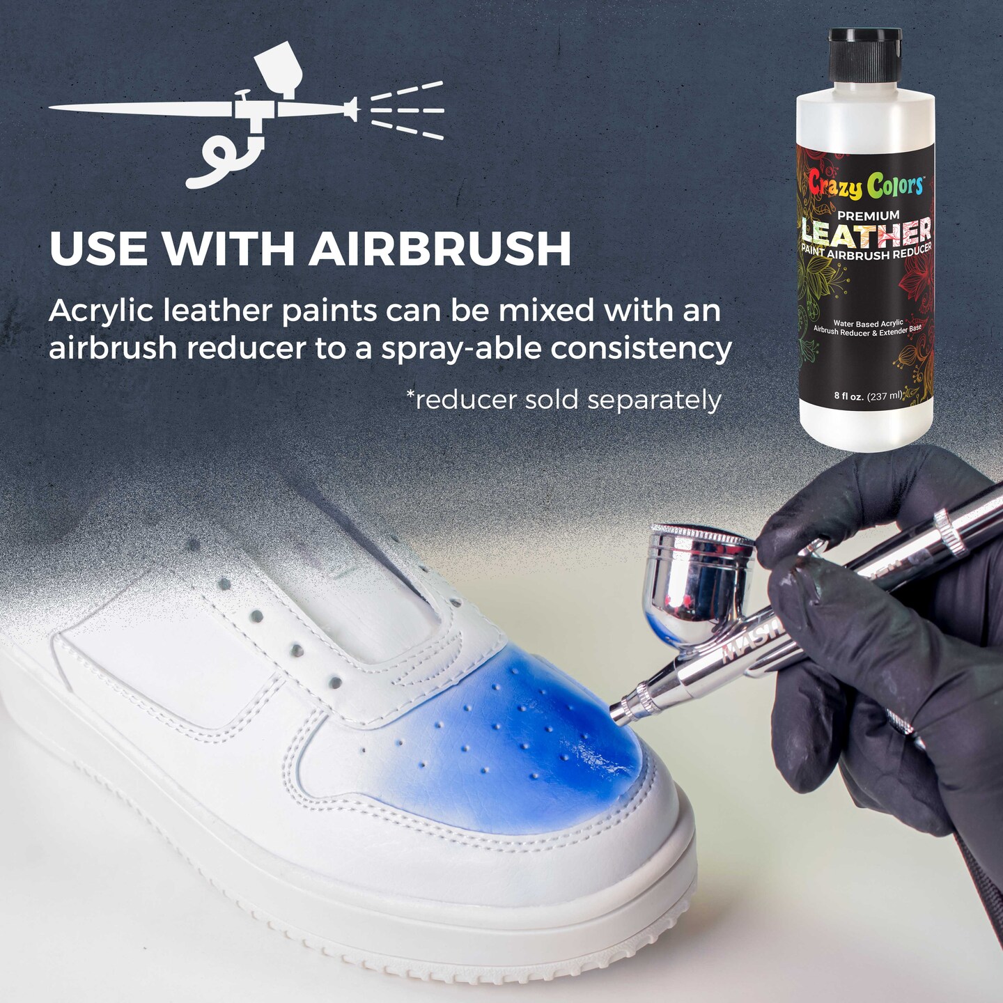 Premium Acrylic Shoe &#x26; Leather Paint Kit 29-Color with 4 Brushes (1 oz Bottles) - Acrylic Leather Paint for Shoes, Sneakers, Jackets, Bags, Purses, Furniture