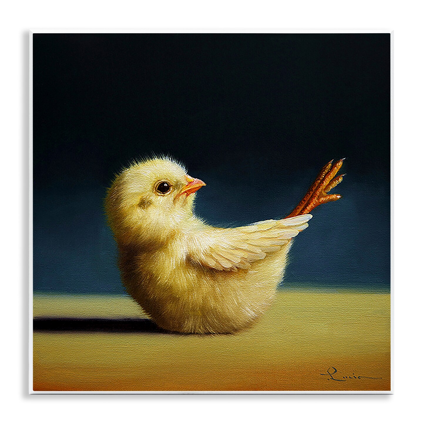 Stupell Industries Yoga Chicks Boat Pose Funny Farm Bird Painting Wall Plaque Design By Lucia Heffernan