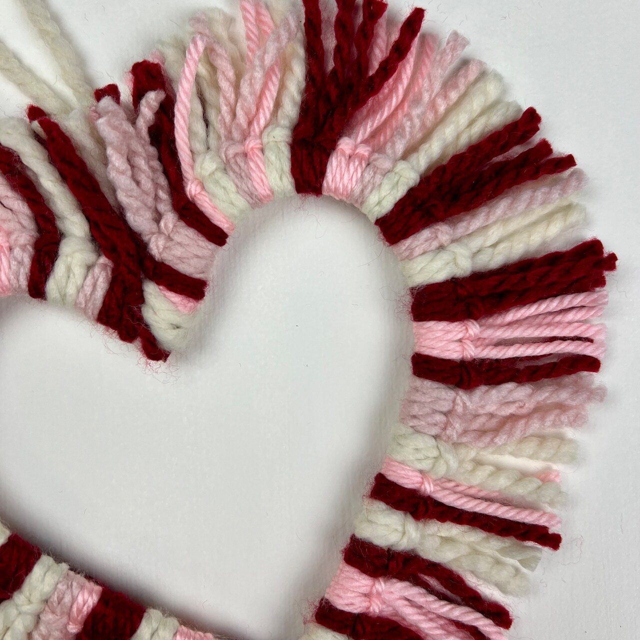 Kids Club: Macrame Heart Wall Hanging