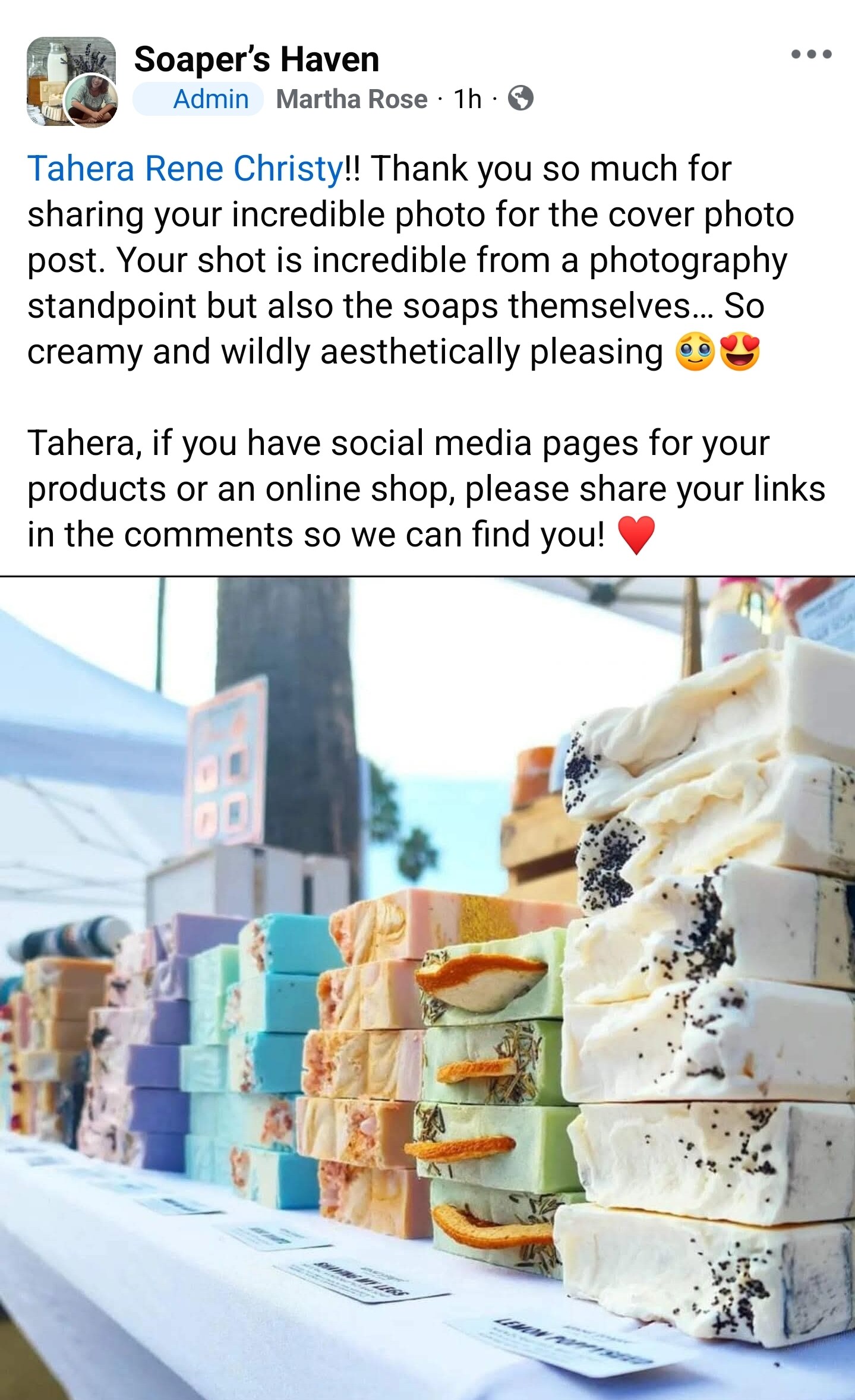 Soap making masterclass