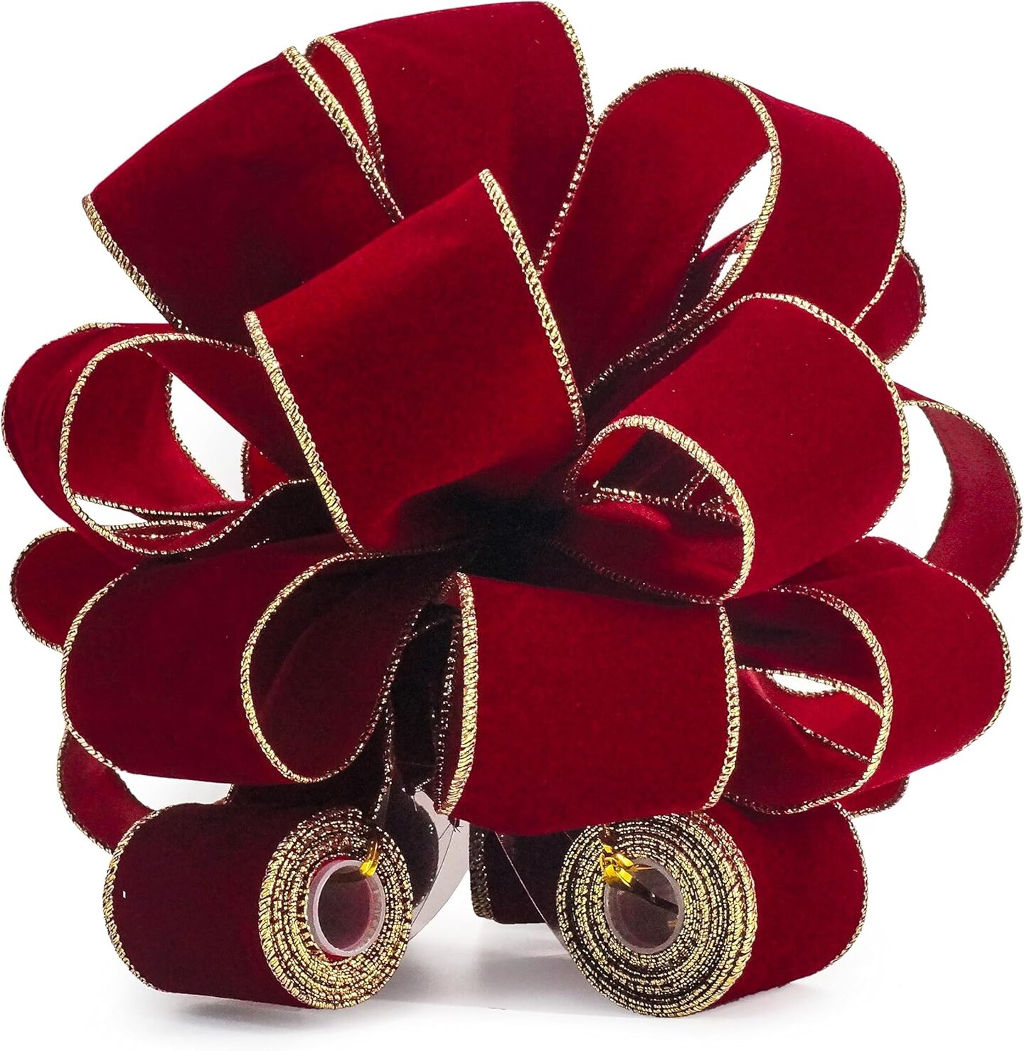 Topper Bow 11" with 4 Ribbon Streamers x 3 Yards Long Each for Holidy Elegant Fancy Home Décor Indoor