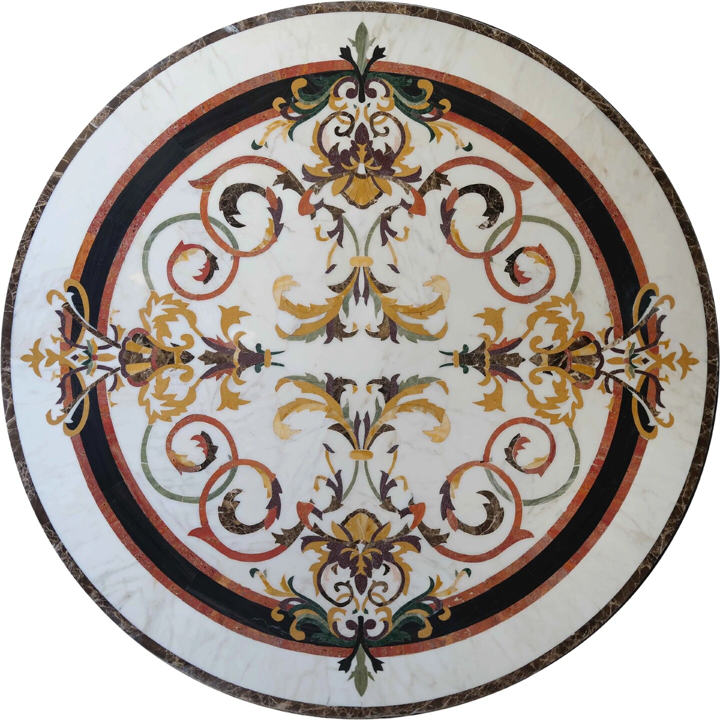 product name is Tile Floor Mosaic Medallion