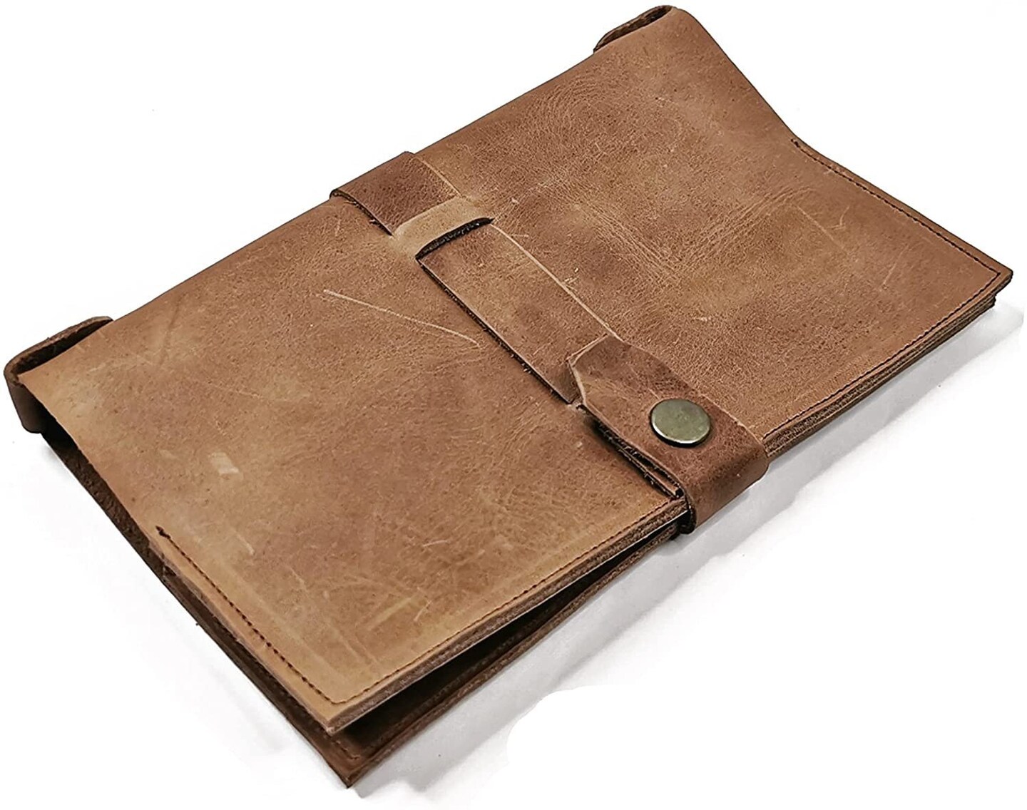 European Leather Works - Leather Book Covers, Office &#x26; Work Essentials, Handmade &#x26; Attractive, Composition &#x26; Journal Notebook Cover, Diary Case - Planner &#x26; Refillable, Size 8.5&#x201D; x 11&#x201D;