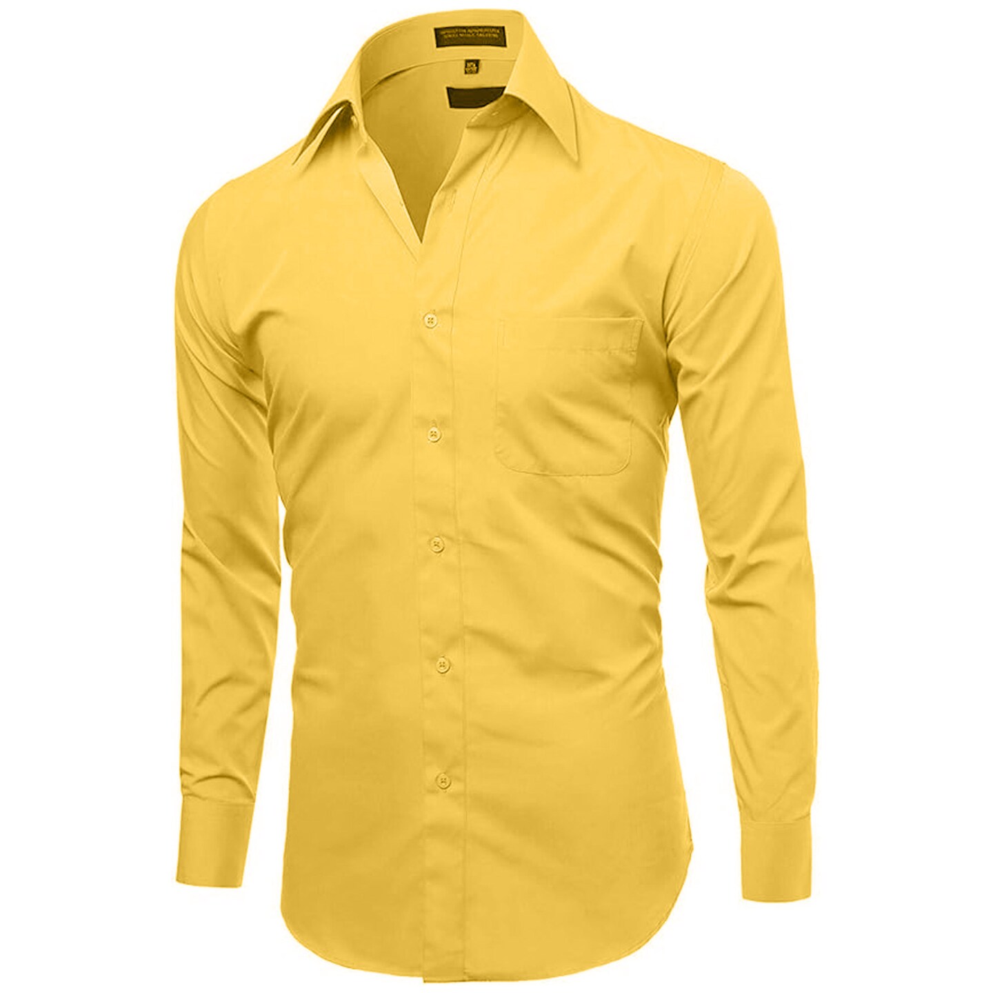 Yellow Long Sleeve Shirt for Effortless Style