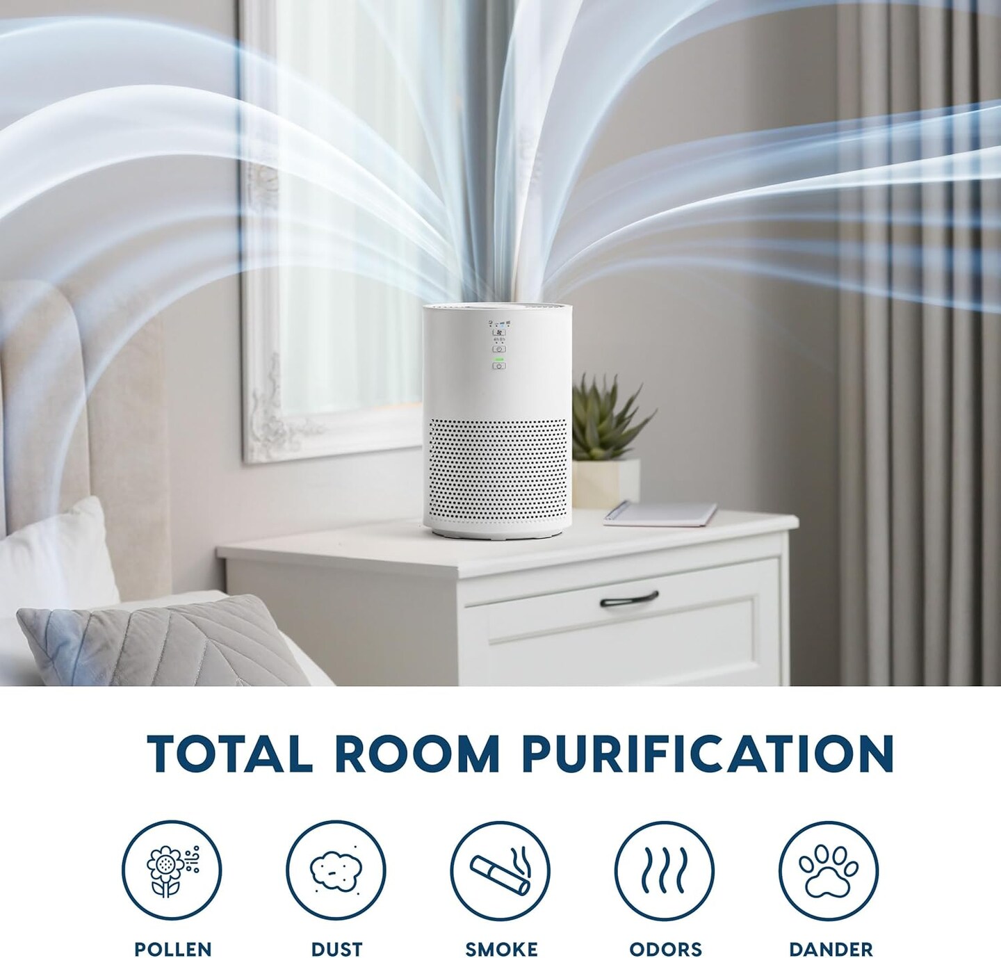 IRIS USA WOOZOO™ Air Purifiers with H13 True HEPA Filter, Remove Up to 99.97% of Particles