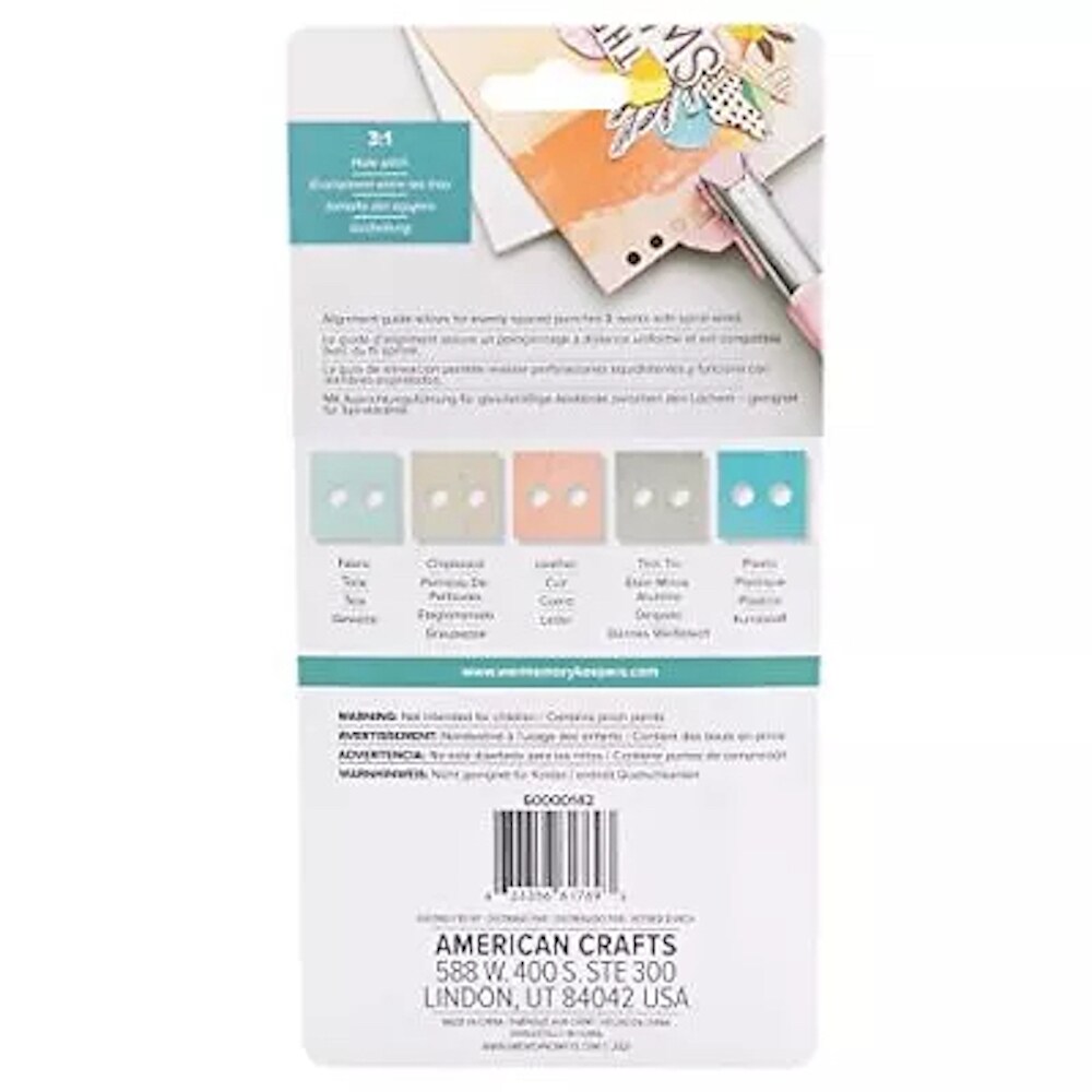 We R Memory Keepers Crop a Dile Power Punch Spiral 60000142 by American Crafts