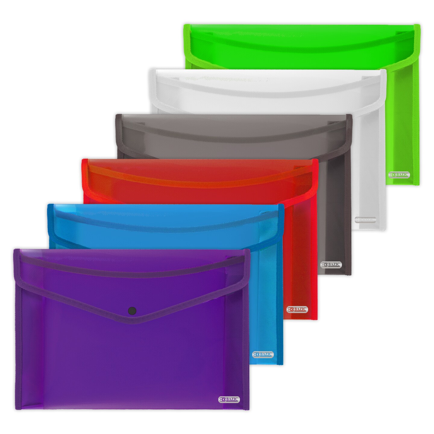 BAZIC Document Holder V-Flap Legal Size