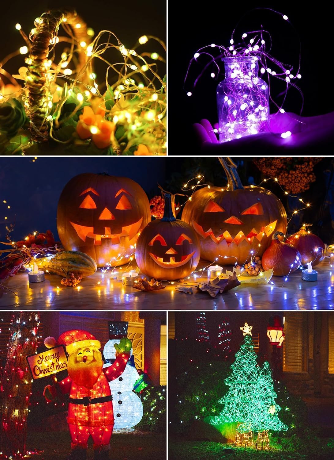 Color Changing Fairy String Lights - 33 ft 100 LED USB Silver Wire Lights with Remote and Timer, Starry Fairy Lights for Bedroom Party Indoor Christmas Decoration, 16 Colors, Adapter Included