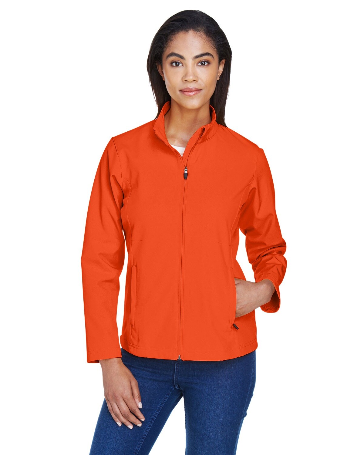 Team 365&#xAE; Ladies Leader Soft Shell Jacket