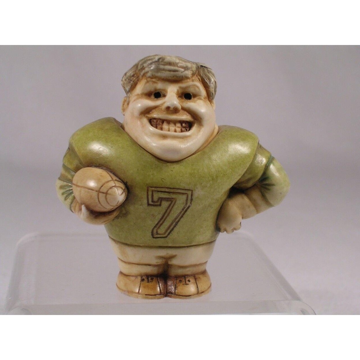 Harmony Kingdom Ball Pot Bellys Belly Match Maker - Pbpfo Football - Nib