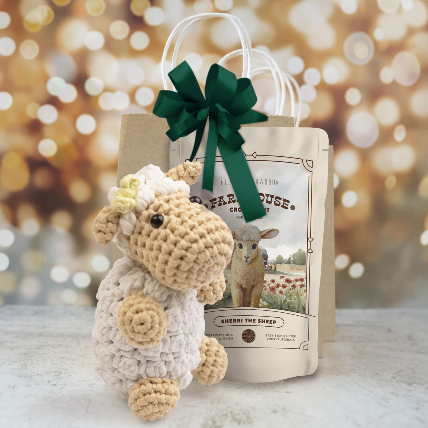Hearth &#x26; Harbor Amigurumi Crochet Kit for Beginners