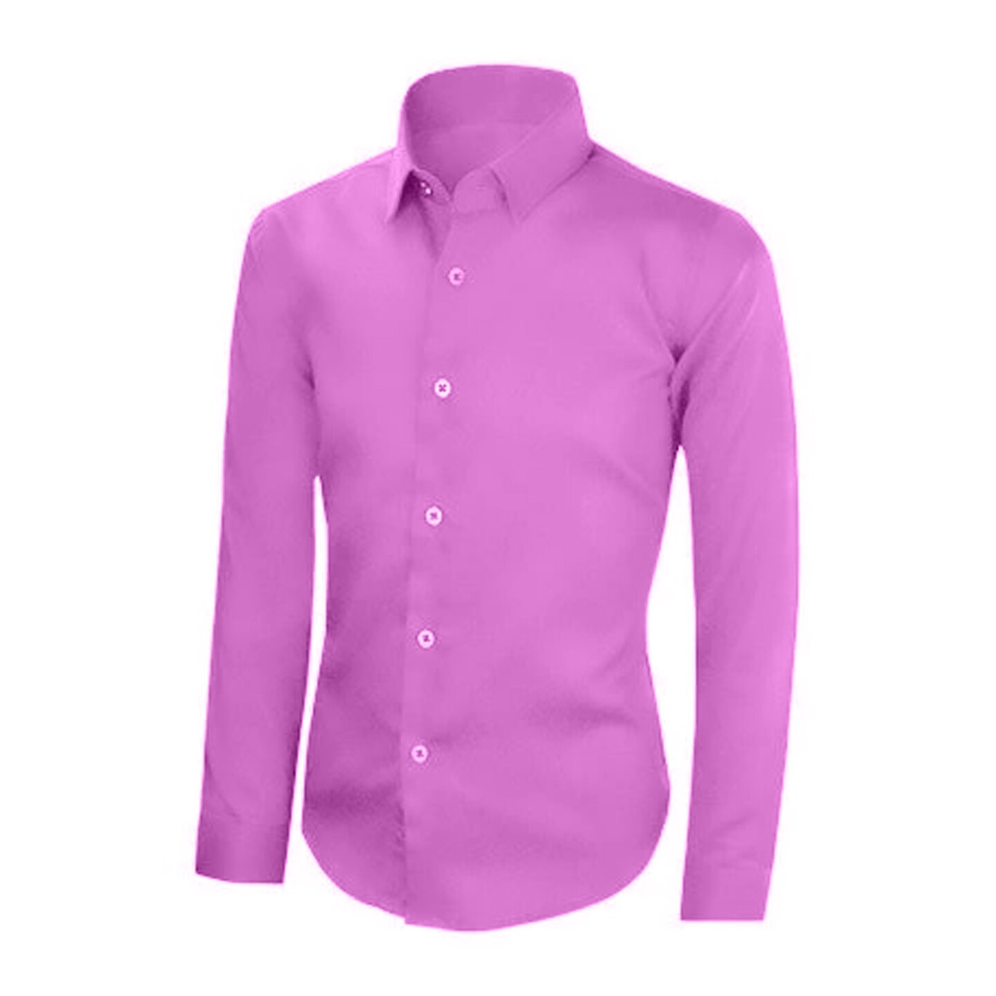 Stylish Lilac Long Sleeve Shirt