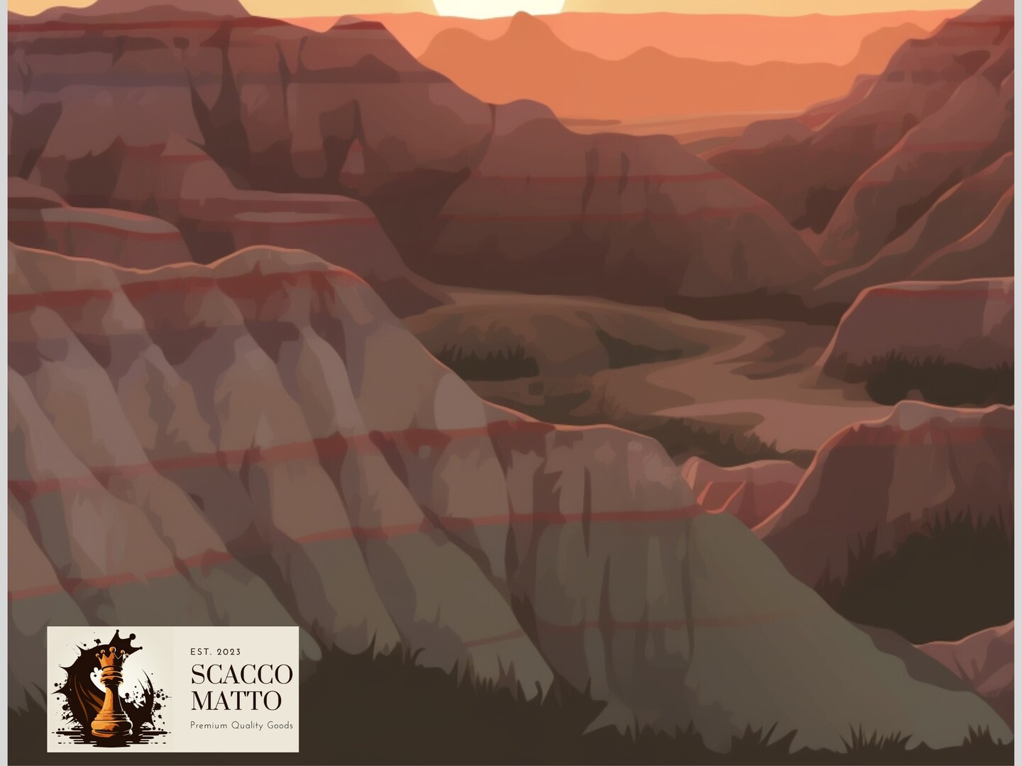 Badlands National Park Art Poster product 7