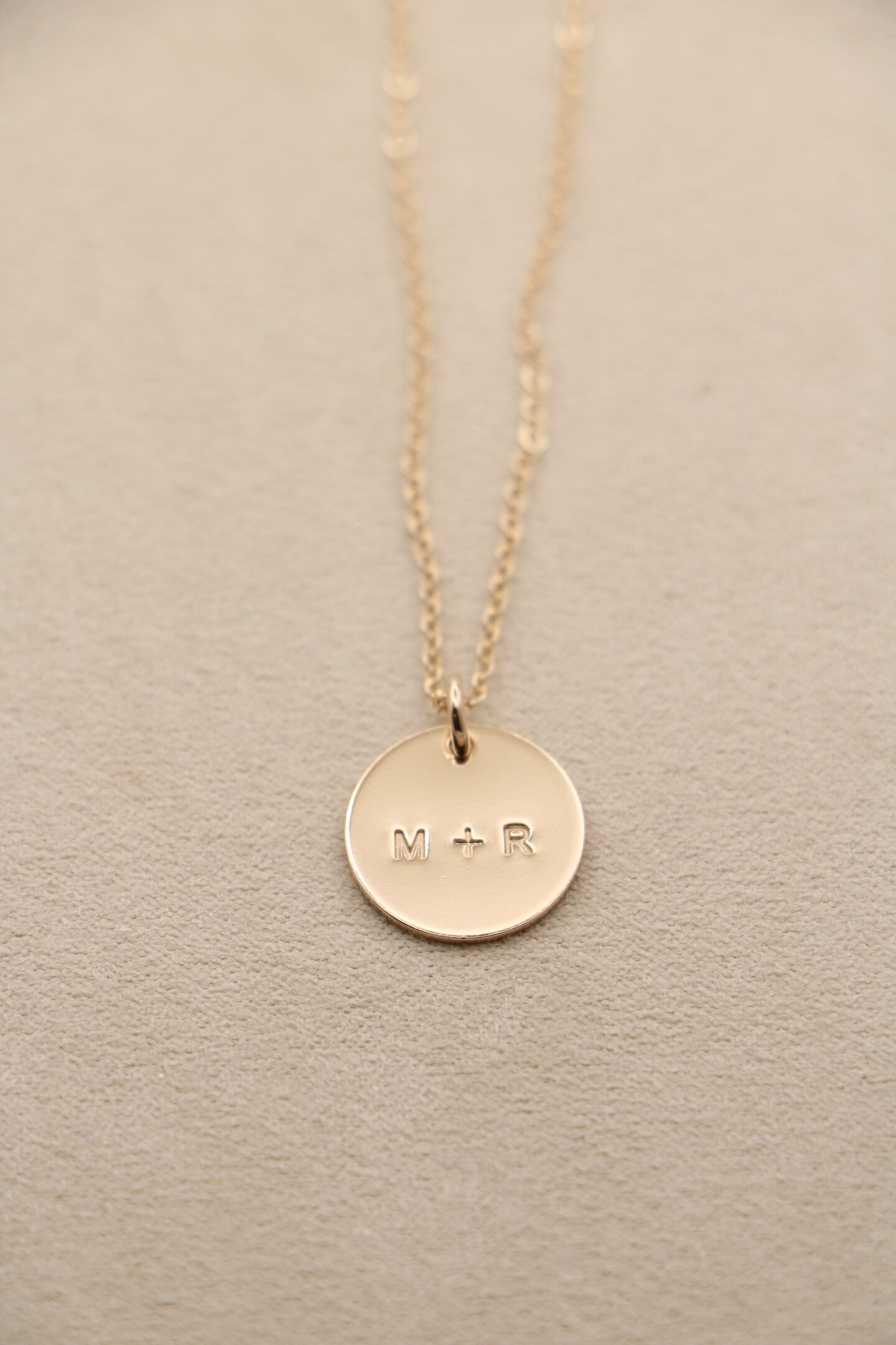 Personalized Name Necklace - Gold Name Disc - Silver Disc Necklace - Minimalist - Necklace with Kids Name - New Mom Jewelry - Date Necklace 332780561014505472