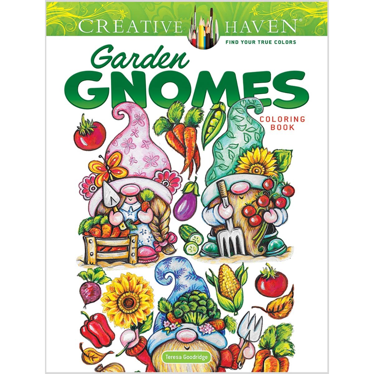 Dover  Garden Gnomes Coloring Book