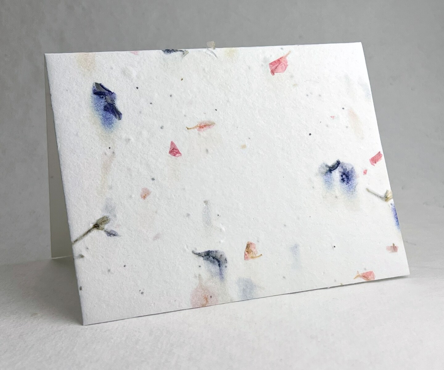 Wildflower Seed Paper A2 Folding Card - Cotton Paper Embedded with Petals Seeds - 4.25" x 5.5" - Set of 8 - With Envelopes and Guides - image29